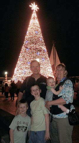 Crandall 3 grandkids